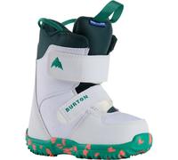 BURTON Mini Grom - Niño - Blanco / Verde - talla 11C- modelo 2026