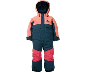 Burton - Monos de esquí niños - Toddlers 2L One Piece Peach Echo Deep Emerald - Talla Infantil 2 años - Azul marino Azul marino 2 años