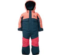 Burton - Monos de esquí niños - Toddlers 2L One Piece Peach Echo Deep Emerald - Talla Infantil 3 años - Azul marino Azul marino 3 años