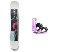 Burton - Pack Talent Scout 2025 para Mujer - Blanco Blanco 141 cm.149 cm