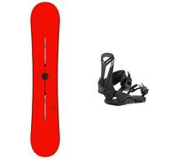 Burton - Packs (snowboard + fijaciones) - Pack Blossom Cherry Blossom 2026 - Rojo Rojo 152 cm.155 cm.158 cm