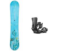 Burton - Packs (snowboard + fijaciones) - Pack Blossom Frog 2026 - Azul Azul 155 cm.158 cm