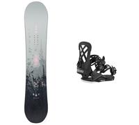 Burton - Packs (snowboard + fijaciones) - Pack Cultivator Standard Mist 2027 de Madera - Gris Gris 135 cm.140 cm.155 cm