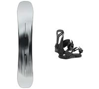 Burton - Packs (snowboard + fijaciones) - Pack Custom X 2026 - Blanco Blanco 154 cm