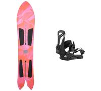 Burton - Packs (snowboard + fijaciones) - Pack Ft Channelsurfer 2026 - Rosa Rosa 144 cm.150 cm.156 cm.162 cm