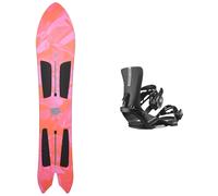 Burton - Packs (snowboard + fijaciones) - Pack Ft Channelsurfer 2026 - Rosa Rosa 150 cm.156 cm
