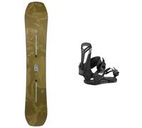 Burton - Packs (snowboard + fijaciones) - Pack Ft Hometown Hero Family Tree 2026 - Verde Verde 156W cm