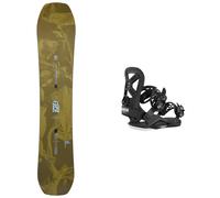 Burton - Packs (snowboard + fijaciones) - Pack Ft Hometown Hero Smalls 2026 - Verde Verde 130 cm