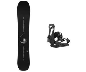 Burton - Packs (snowboard + fijaciones) - Pack Ft Hometown Hero Xray 2026 - Negro Negro 152 cm.156 cm.156W cm.160W cm