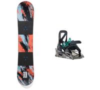 Burton - Packs (snowboard + fijaciones) - Pack Grom Camber 2025 - Rojo Rojo 110 cm.130 cm