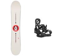 Burton - Packs (snowboard + fijaciones) - Pack Process Good Dog 2027 de Lana - Rojo Rojo 152 cm.155 cm.155W cm.157 cm.159 cm.162 cm.162W cm.165W cm