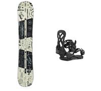 Burton - Packs (snowboard + fijaciones) - Pack Rewind Camber 2027 de Lana - Negro Negro 145 cm.148 cm.151 cm.155 cm.158 cm
