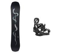 Burton - Packs (snowboard + fijaciones) - Pack Spellbinder Serpent 2027 de Lana - Negro Negro 139 cm.150 cm.153 cm.156 cm.159 cm