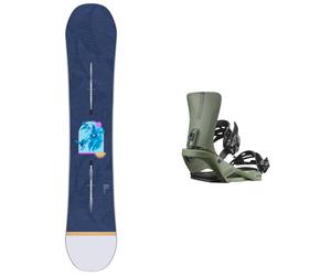 Burton - Packs (snowboard + fijaciones) - Pack Yeasayer 2026 - Azul Azul 140 cm.152 cm
