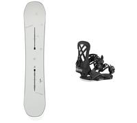 Burton - Packs (snowboard + fijaciones) - Pack Yeasayer Flying V Paws 2027 de Madera - Blanco Blanco 144 cm.148 cm.152 cm