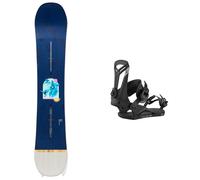 Burton - Packs (snowboard + fijaciones) - Pack Yeasayer FV 2026 para Mujer - Azul Azul 140 cm.148 cm.152 cm