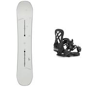 Burton - Packs (snowboard + fijaciones) - Pack Yeasayer Paws 2027 de Lana - Blanco Blanco 140 cm.144 cm.148 cm.152 cm