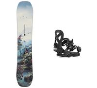Burton - Packs Snowboard niños - Pack Custom Smalls 2026 - Verde Verde 135 cm.145 cm