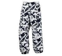 Burton - Pantalón de esquí y nieve Reserve 2l Relaxed Spl City Streets para mujer, color blanco, blanco, alpha_S