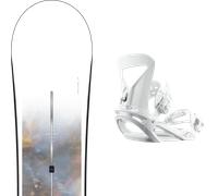 Burton - Stylus 2025 para Mujer - Talla 142 cm - Blanco Blanco 142 cm