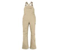 Burton Women's Standard Gore-Tex Avalon Bib Pant, Beige, Medium