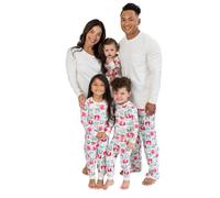 BURT's Bees Baby Unisex Baby Mens Jammies Familias que coinciden con las vacaciones Pajamas de algodn orgnico de la felicidad Medio