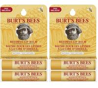 Burt's Bees Bálsamo labial, paquete múltiple, bálsamos labiales con cera de abejas y vitamina E, paquete económico doble, 2 x 4.25 gramos (Paquete de 2)