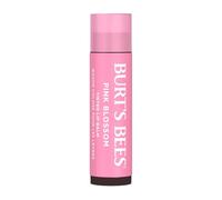Bálsamo labial teñido Burt's Bees Pink Blossom, tinte labial hidratante con manteca de karité, 100% de origen natural, 4,25 g (el embalaje puede variar)