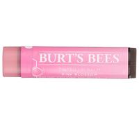 Bálsamo labial teñido Burt's Bees Pink Blossom, tinte labial hidratante con manteca de karité, 100% de origen natural, 4,25 g (el embalaje puede variar)