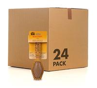 Burt's Bees Cepillo de doble cara para perros y cerdas de cáñamo, el mejor cepillo multiusos para perros para reducir el vertimiento, cepillo de perro fácil de usar para todos los perros, ideal para