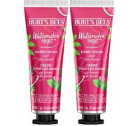 Burt's Bees Crema De Manos Para Grietas, Sandía Y Menta, Con Manteca De Karité Nutritiva, 28,3 g (Paquete de 2)