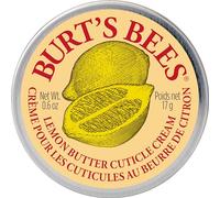 Burt's Bees Crema para cutículas y uñas, aceite de almendras dulces para cutículas, con manteca de cacao y vitamina E, aroma a limón, 17 gramos