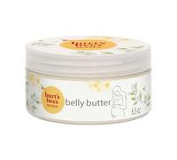 Burt's Bees Crema para estrías y para el vientre de embarazada, con manteca de karité nutritiva y vitamina E, 185 gramos