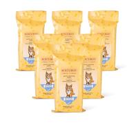 Burt's Bees for Pets Toallitas de aseo para gatitos con suero de leche y miel, toallitas de baño para gatos sin agua para limpieza de cara, patas, cola y pelaje, alternativa de baño suave para felinos