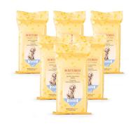 Burt's Bees for Pets Toallitas de Limpieza Suave para Cachorros con suero de Leche, 6 Unidades, fórmulas de Origen 98% Natural, toallitas hipoalergénicas para Perros, toallitas de Limpieza para