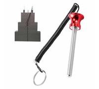 BuRuiJi Pin magnético universal para apilar pesas con cuerda de tracción, pin de gimnasio para máquinas de apilamiento de pesas, accesorios de gimnasio comercial y doméstico, pasadores de peso de