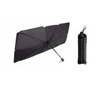 BURUVO Parabrisas del Coche Sombrilla Parasol 120x60cm Universal Plegable Ventana Delantera Parabrisas Parabrisas Bloques De Rayos UV Paraguas Automotriz