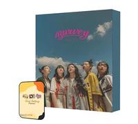 Burvey Album - AEIOU Standard ver.+Pre Order Benefits+BolsVos Exclusive K-POP Giveaways Package