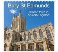 Bury St Edmunds - Historic town in eastern England (Wall Calendar 2026 12" x 24" / 30 x 60 cm (open)) CALVENDO 12 Month Wall Calendar