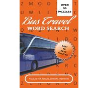 Bus Travel Word Search: Relaxing Word Puzzles for Long Trips, Downtime, and Brain Boosting Fun