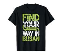 Busan, Encuentra tu Camino, Corea del Sur Viaje Aventura Urbana Camiseta