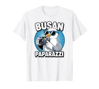 Busan Paparazzi Gaviota Fresca, Turista Coreano Divertido Camiseta