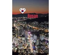 Busan Travel Journal: A Minimalist Lined Notebook Inspired by South Korea’s Coastal City