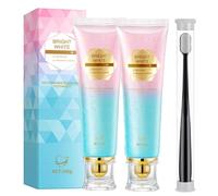 Busarus Toothpaste,Niacinamide Whitening Toothpastes,Niacinamide Intensive Whitening Toothpastes,Effectively Whitens Teeth,Improves Gum Health,Fresh Breath (2Pcs)