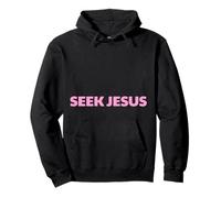 Busca a Jesús, Pero Primero Déjame Agradecer a Dios, Salva, Cristi Sudadera con Capucha