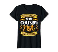 BUSCA DE CUMPLEAÑOS 21 PARA PRIMO - ESTILO FABULOSO DE CELEBRACIÓN Camiseta