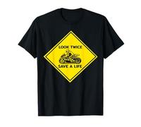 Busca Dos Veces para los Ciclistas de Motos Deportivas, Motocicletas Camiseta