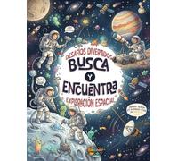 Busca y Encuentra: Espacio - Libro de actividades para niños de 4 a 6 años