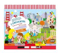 Busca y encuentra Monumentos del mundo. Bloc con anillas