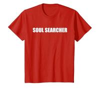 Buscador de Almas Camiseta, Niños, Rojo, 2 años